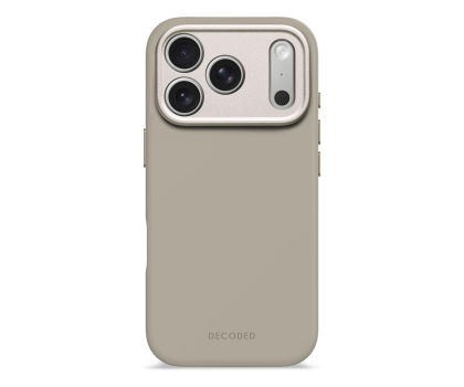 Etui / obudowa na smartfona Decoded AntiMicrobial Silicone Backcover, iPhone 17 Air, Soft Taupe